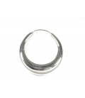 Aro Plata Pirata 38mm Precio Par