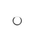 Aro Plata Negro 14 X 1.5mm Precio Par