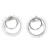 Pendiente Plata Circonitas 3,40cm