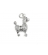 Colgante Plata Perro 23mm