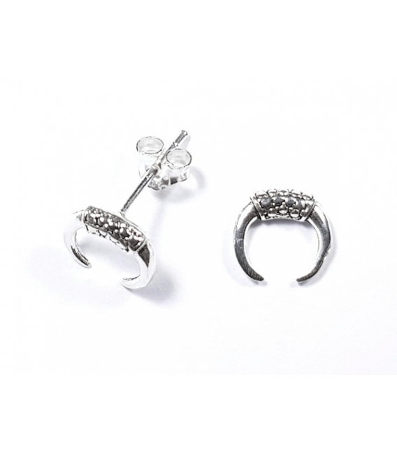 Boucles d'oreilles Lune Inversée 36