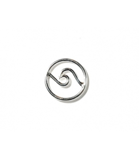 Vague Argent Interpièce 12mm