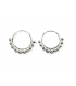 Aros Plata Bolas 18mm