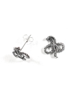 Pendiente Plata Serpiente Precio Par