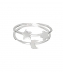 Anillo Plata Estrellas Luna 17-4