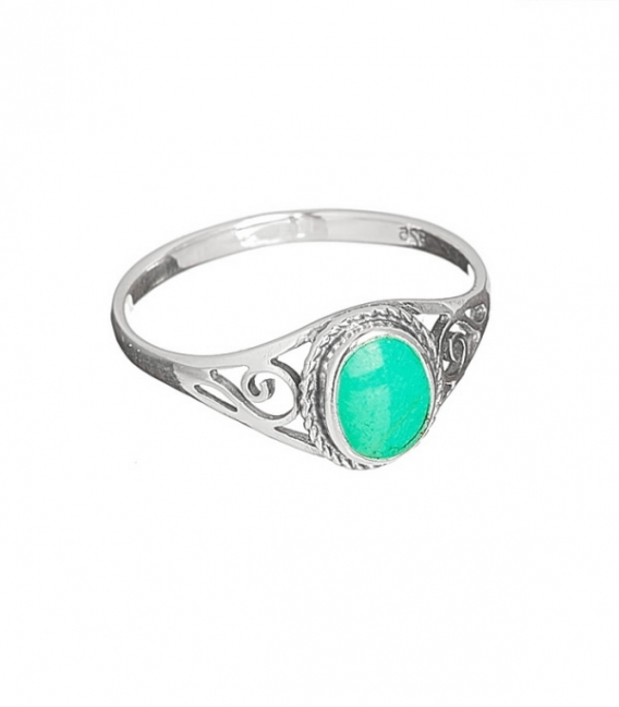 Anillo Plata Turquesa