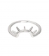 Bague Argent Soleil