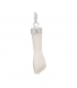 Colgante Plata Higa Blanca 17mm