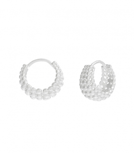 Pendiente Plata Bolitas. Precio Par