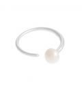 Anillo Plata Perla