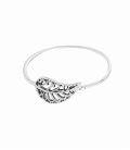 Anillo Plata Hojas