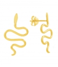 Boucles d'oreilles Serpent Recouvert 133-5
