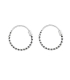 Créoles Argent Tressées 12mm Prix paire