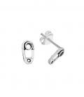 Boucles d'oreilles Argent Epingle à Nourrice 7.7mm. Prix Paire