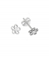 Pendiente Plata Flor 5.8mm Precio Par