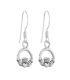 Pendiente Plata Claddagh 9mm Precio par