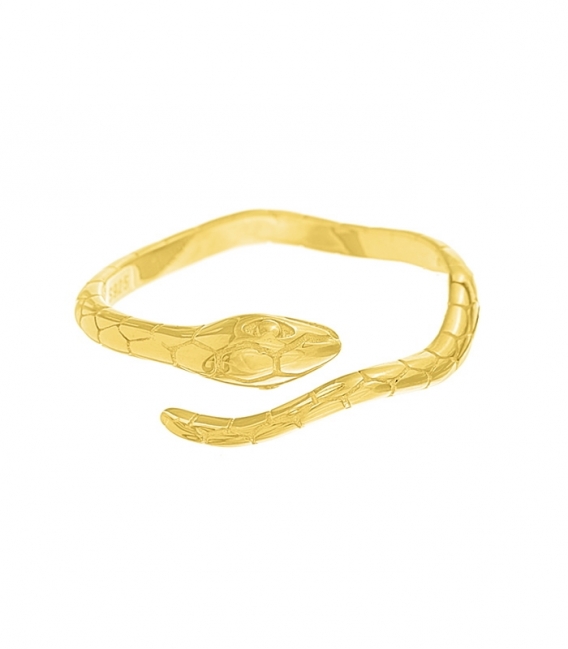 Bague Argent Serpent Recouvert 149-5