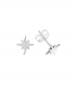 Pendiente Plata Estrella Polar 6.4mm. Precio par