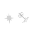 Boucles D'oreilles Argent Etoile Polaire Prix Paire