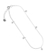 Chevillère Argent Etoiles Zirconium 25+3cm