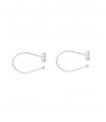 Cartilage Argent Quatre Balles Prix Paire