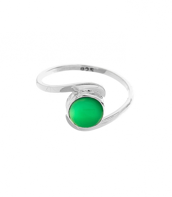 Anillo Plata Jade 1,10cm
