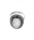 Bague Argent Pierre de Lune 2,20cm