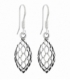 Pendiente Plata Vieja 20mm. Precio Par