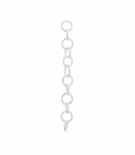 Cadena Plata Alargue 3cm