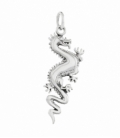 Colgante Plata Dragon 28mm