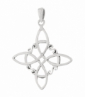 Pendentif Argent Nouer Sorcière 29.5mm