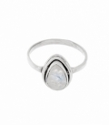 Anillo Plata Piedra Luna 14 X 10mm