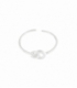 Anillo Plata Aros Entrelazados 6.3mm