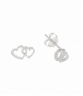 Pendiente Plata Corazones 5.2mm Precio Par