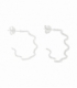 Pendiente Plata Ondas 3.6mm Precio Par