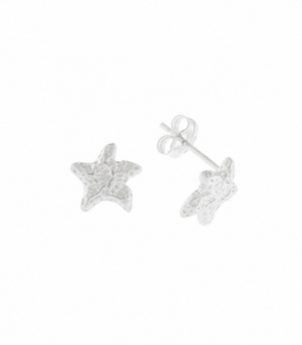 Pendiente Plata Estrella de Mar 9mm Precio Par