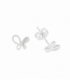 Boucles d'oreilles Argent Papillon 6.5mm Prix Paire