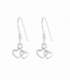 Pendiente Plata Corazon 5 X 8.5mm. Precio Par