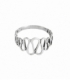 Bague Argent Ondes 10.4mm