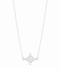 Gargantilla Plata Nudo de Bruja 40+3cm