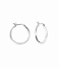 Aro Plata Ondas 30 X 3mm Precio Par