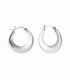 Aro Plata Pirata Plano 25 X 3mm Precio Par