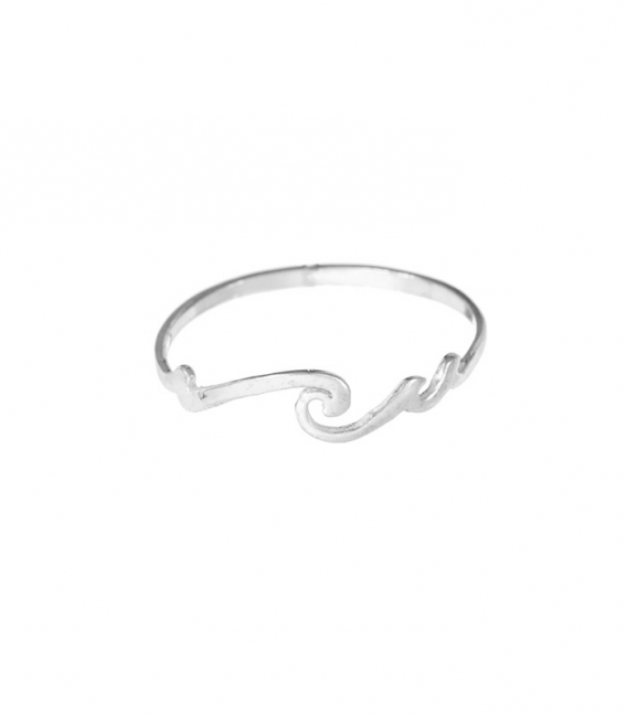 Bague Argent Vagues
