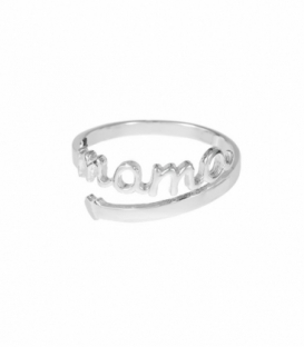 Bague Argent Mama