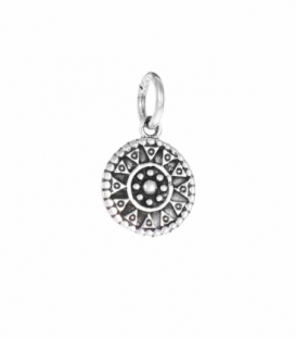 Pendentif Argent Symbole Aztèque