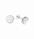 Pendiente Plata Ojo Shiva. Precio Par