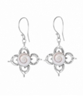 Pendiente Plata Ojo Shiva Filigrana. Precio Par