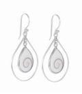 Pendiente Plata Ojo Shiva Precio Par