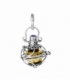 Pendentif Argent Appel aux Anges avec Boule 14mm