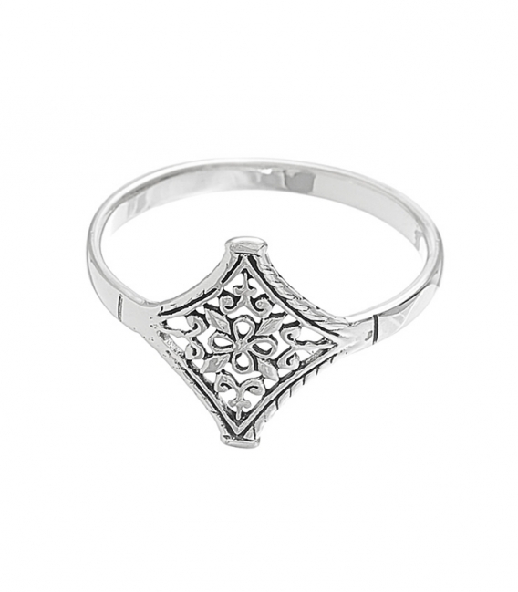 Bague Argent tuile 707